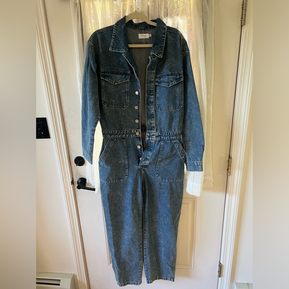 Denim jumpsuit